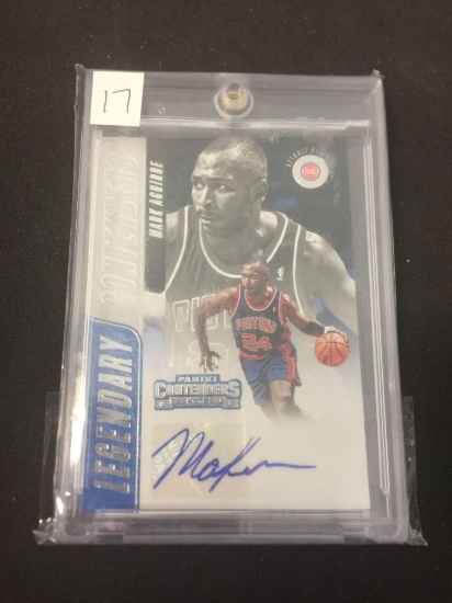 2018-19 Panini Contenders Mark Aguirre Pistons Autograph Basketball Card /199