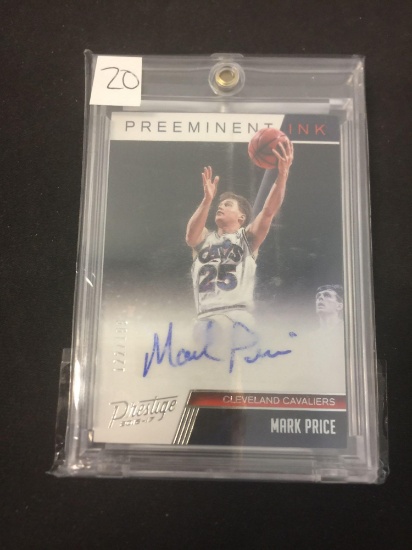 2016-17 Panini Prestige Mark Price Cavs Autograph Basketball Card /199