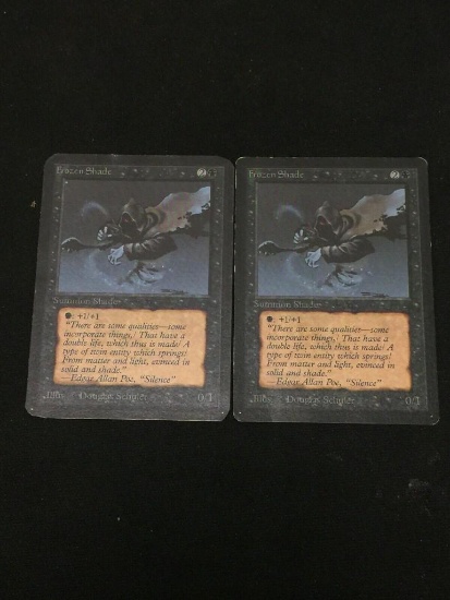 MTG Magic The Gathering Frozen Shade Beta x2 MP Q83