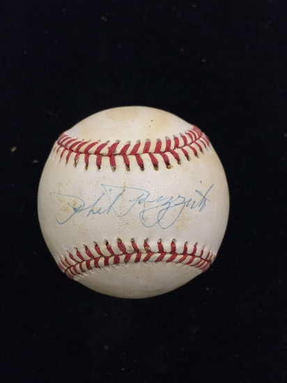 Signed Phil Rizzuto Autographed Official American League Baseball from Estate Collection