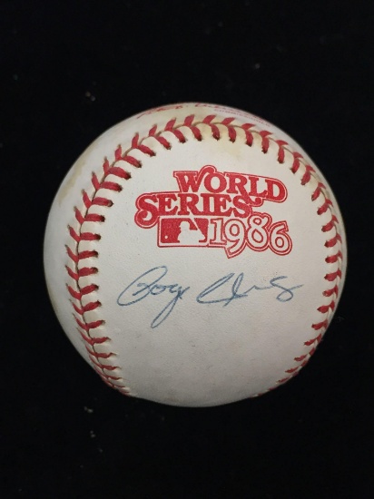 Signed Roger Clemens Autographed 1986 World Series Official Major League Baseball from Estate