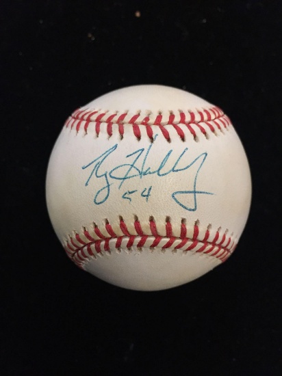 Signed Roy Halladay Autographed Official American League Baseball from Estate Collection