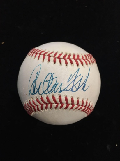 Signed Carlton Fisk Autographed Official American League Baseball from Estate Collection