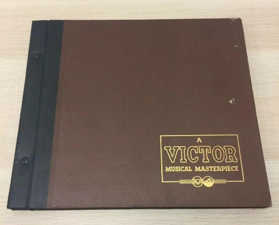 Vintage Victor Musical Masterpiece RCA Johannes Brahms Concerto In D R1 CON 653