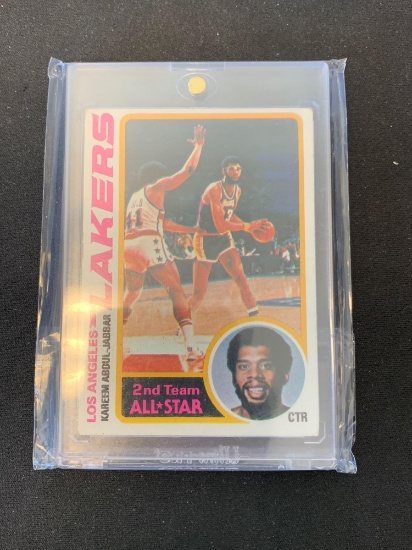 1978-79 Topps #110 Kareem Abdul-Jabbar Lakers Vintage Basketball Card