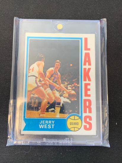 1974-75 Topps #176 Jerry West Lakers Vintage Basketball Card