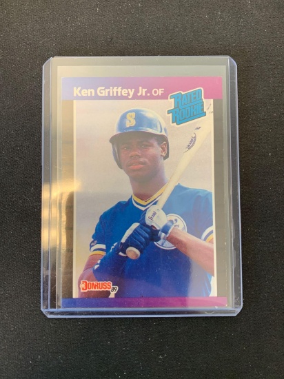 1989 Donruss #33 Ken Griffey Jr. Mariners Rookie Baseball Card