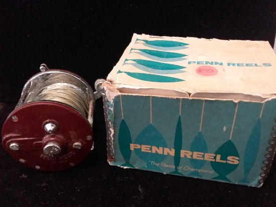 RARE Penn Peer No. 209 Fishing Reel With Original Box