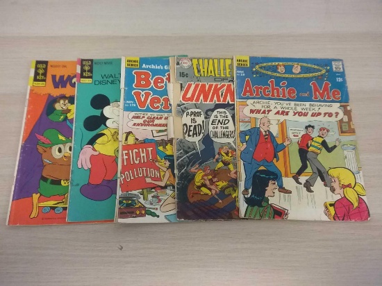 Lot of 5 Comic Books From Collection