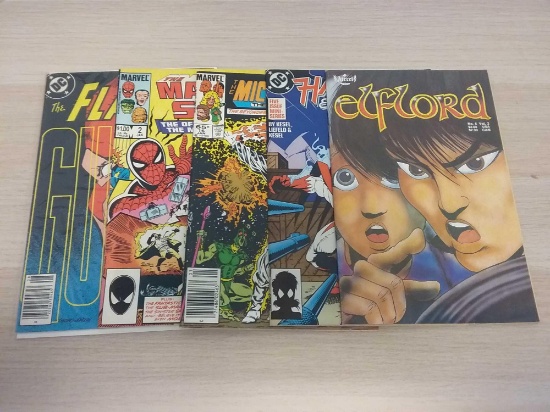 Lot of 5 Comic Books From Collection