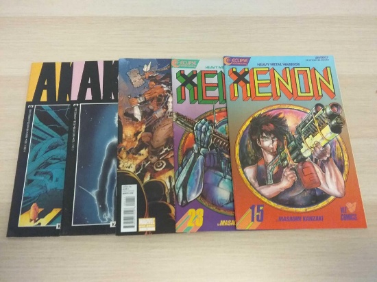 Lot of 5 Comic Books From Collection