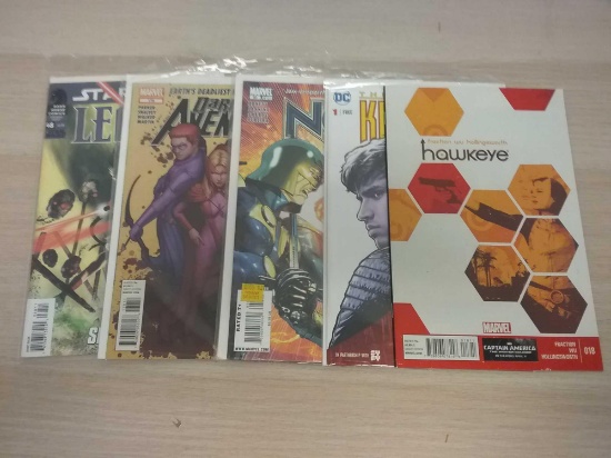 Lot of 5 Comic Books From Collection