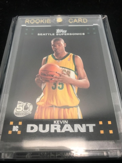2008-09 Topps Kevin Durant Sonics Rookie Card