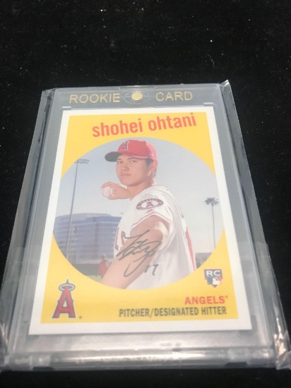 2018 Topps Shohei Ohtani Angels Rookie Baseball Card