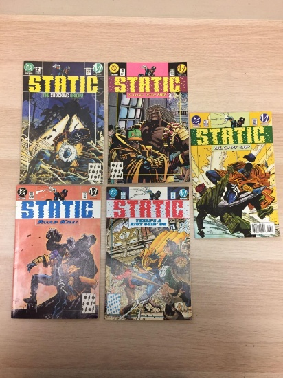 5 Count Lot of Vintage Comic Books