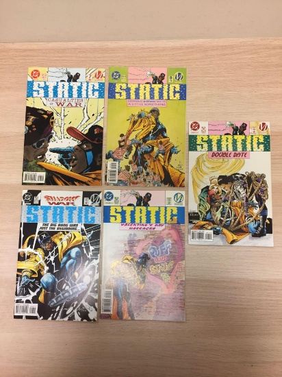 5 Count Lot of Vintage Comic Books