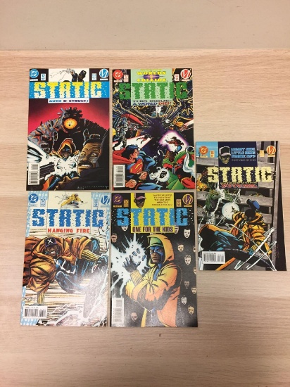 5 Count Lot of Vintage Comic Books