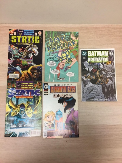 5 Count Lot of Vintage Comic Books