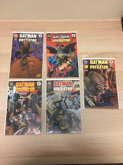 5 Count Lot of Vintage Comic Books