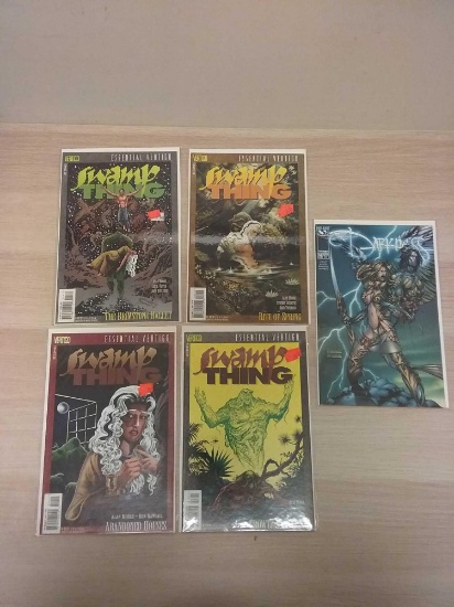 5 Count Lot Of Vintage Comic Books