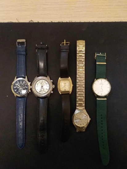Lot Of 5 Watches From Estate - As Found
