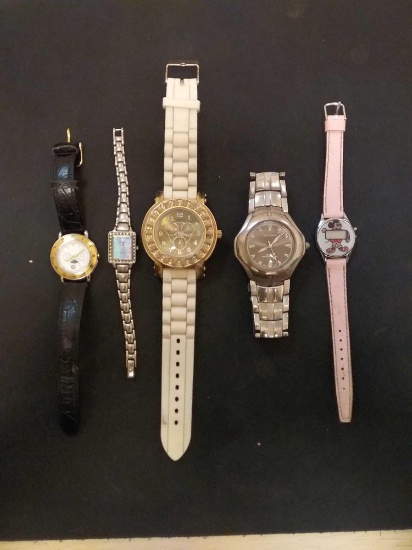 Lot Of 5 Watches From Estate - As Found