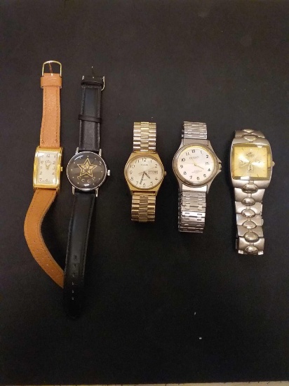 Lot Of 5 Watches From Estate - As Found