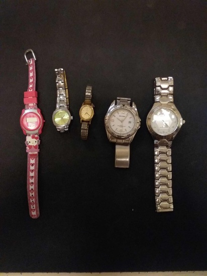 Lot Of 5 Watches From Estate - As Found