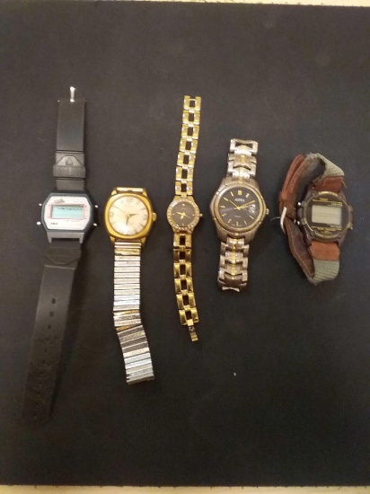 Lot Of 5 Watches From Estate - As Found