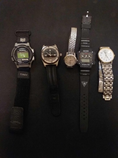 Lot Of 5 Watches From Estate - As Found