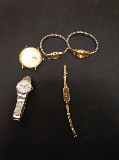 Lot Of 5 Watches From Estate - As Found