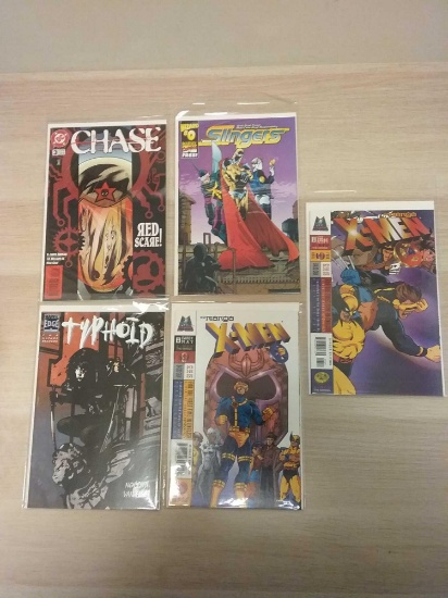 5 Count Lot Of Vintage Comic Books