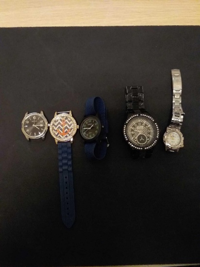 Lot Of 5 Watches From Estate - As Found