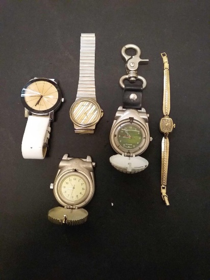 Lot Of 5 Watches From Estate - As Found