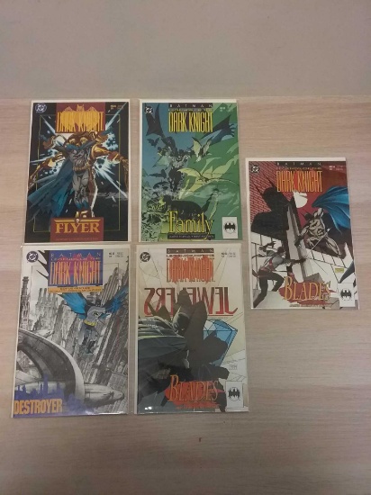 5 Count Lot Of Vintage Comic Books