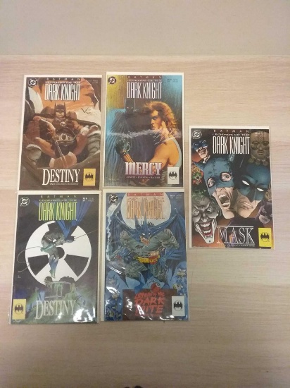 5 Count Lot Of Vintage Comic Books