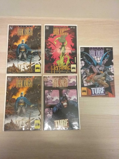 5 Count Lot Of Vintage Comic Books