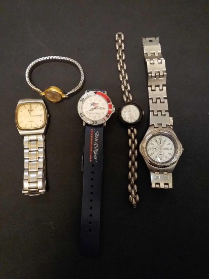 Lot Of 5 Watches From Estate - As Found