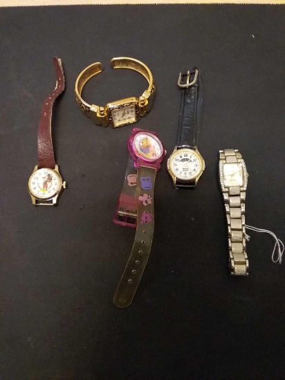 Lot Of 5 Watches From Estate - As Found