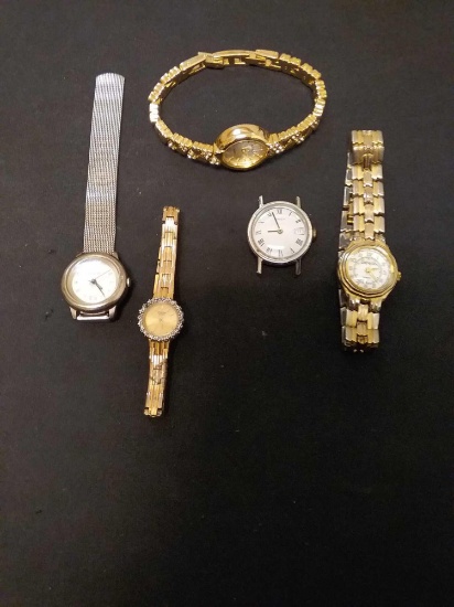 Lot Of 5 Watches From Estate - As Found