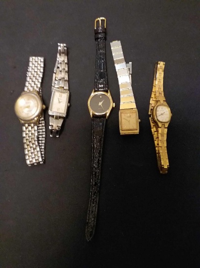 Lot Of 5 Watches From Estate - As Found