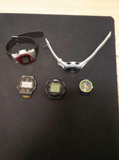Lot Of 5 Watches From Estate - As Found