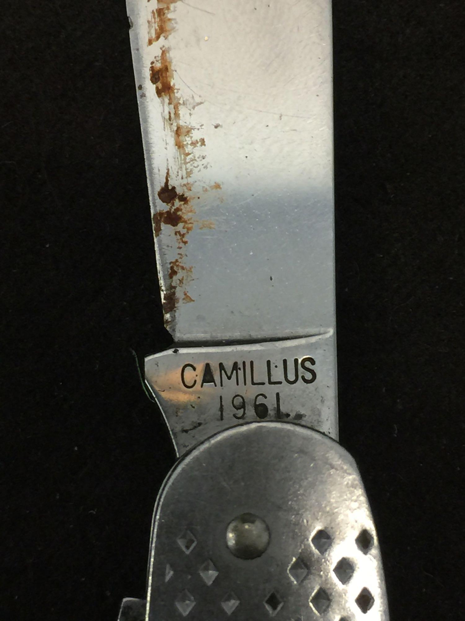 Vintage 1961 Camillus US Folding Utility Knife