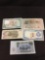 Lot of 5 Unresearched Foreign Paper Currency Bank Notes