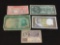 Lot of 5 Unresearched Foreign Bank Note Paper Currency Bills