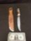 Solingen German Made Edge Mark 473 Stag Handle Fixed Blade Knife w/ Original Sheath