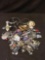 Huge Collection of Estate Costume Jewelry Pins Bracelets Pins and More