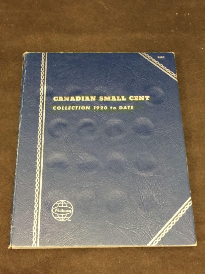 Canadian Small Cent Collection 1920-Date Collection Book