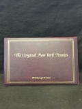 The Original New York Pennies PCS Stamps & Coins 4 Coin Book Set