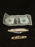 Lot of 2 Unresearched Pocket Knives From Estate